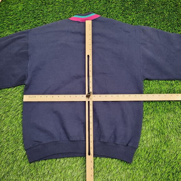 Vintage 80s Old-Stage Campground Sweatshirt Womens M 20x24 - Picture 4 of 16